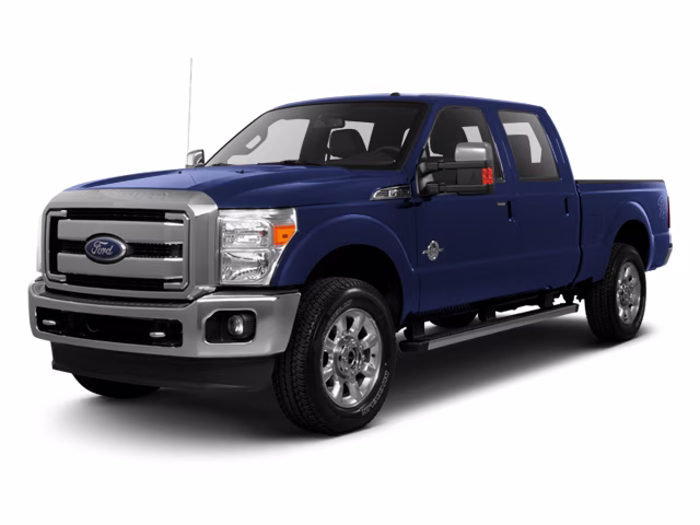 2013 Blue Jeans Metallic Ford Super Duty F-250 SRW 4X4 INCOMPLETE P