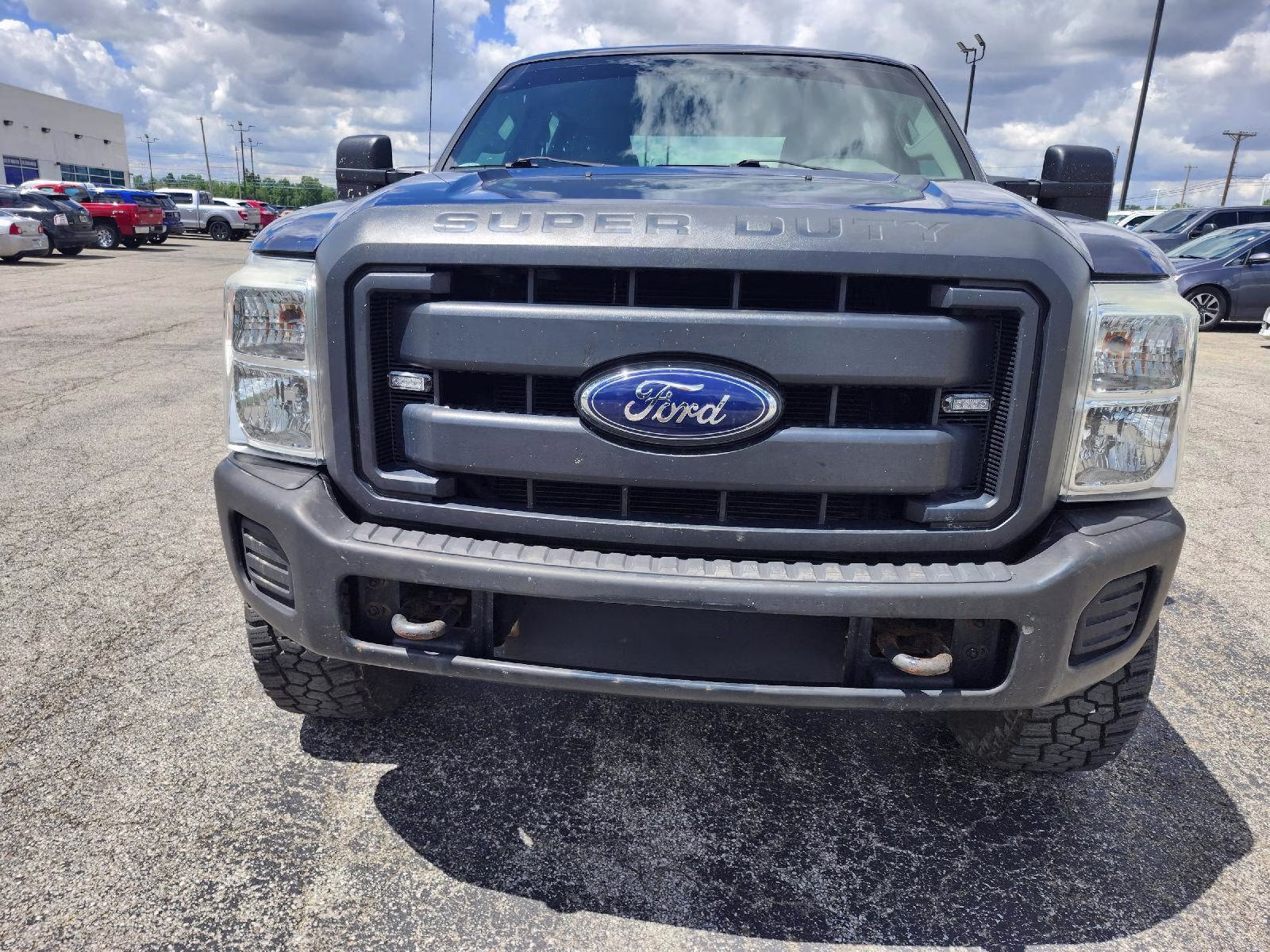 2013 Blue Jeans Metallic Ford Super Duty F-250 SRW XL 4X4 Truck