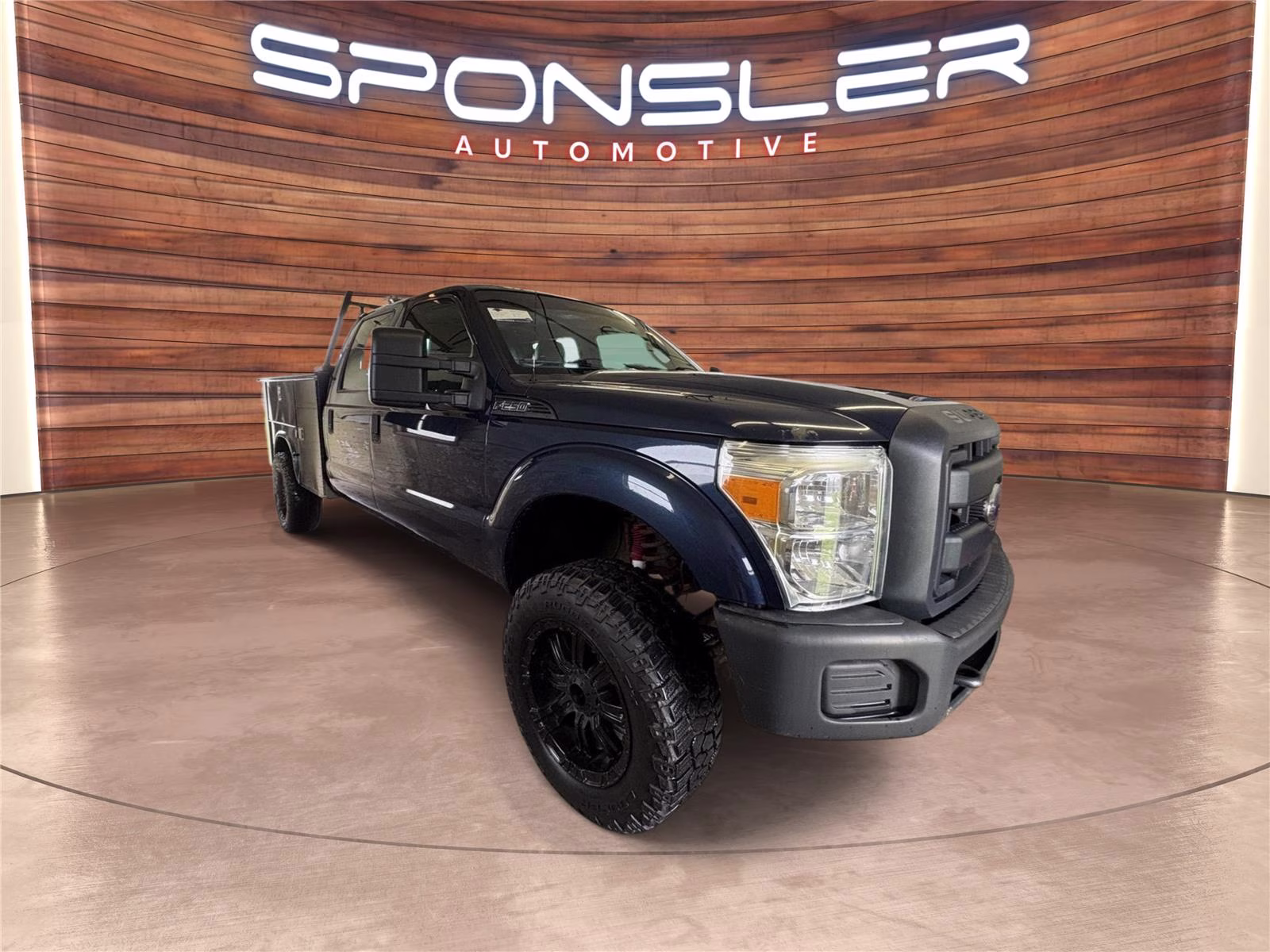 2013 Blue Jeans Metallic Ford Super Duty F-250 SRW XL 4X4 Truck