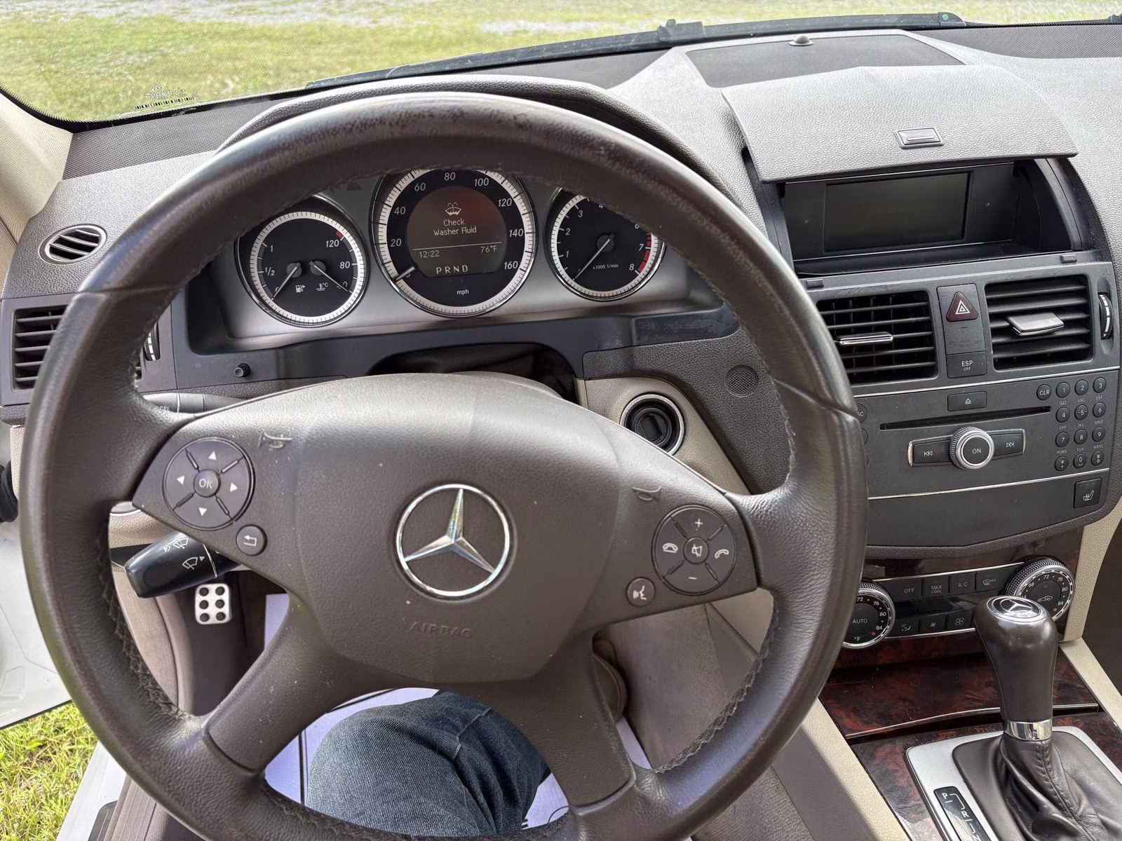 2010 White Mercedes-Benz C300 4 MATIC C300 AWD Sedan
