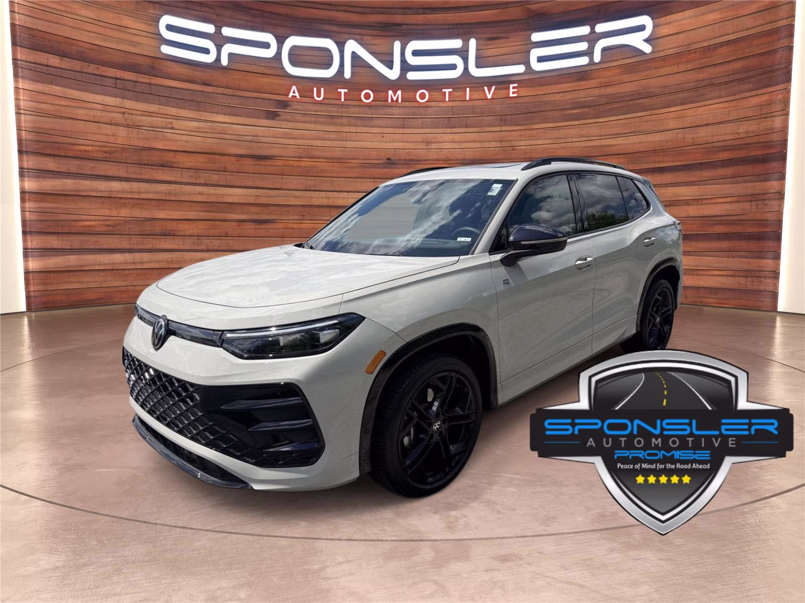 2026 White Volkswagen Tiguan SE R-Line Black AWD Crossover