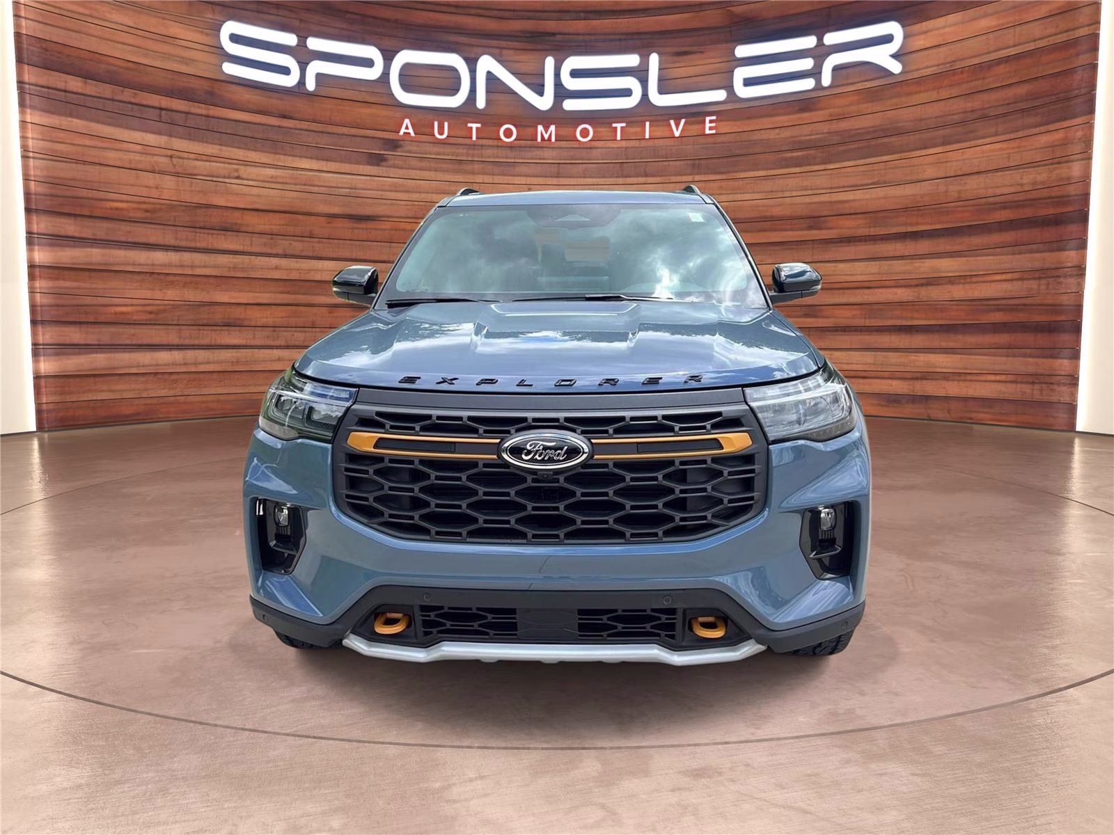 2026 Vapor Blue Ford Explorer Tremor 4X4 SUV