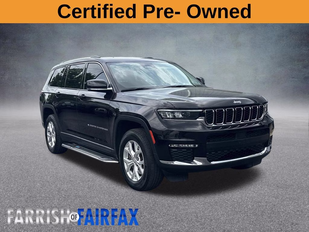 2023 Ember Pearlcoat Jeep Grand Cherokee L Limited 4X4 SUV