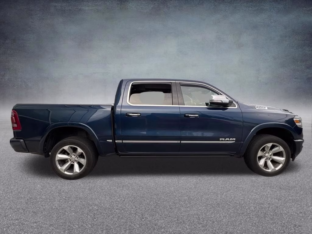 2020 Patriot Blue Pearlcoat Ram 1500 Limited 4X4 Truck