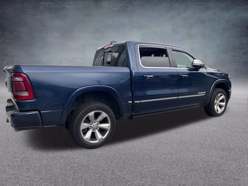 2020 Patriot Blue Pearlcoat Ram 1500 Limited 4X4 Truck