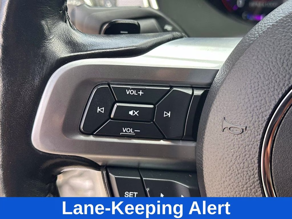 2019 Ingot Silver Ford Mustang EcoBoost Premium RWD Convertible