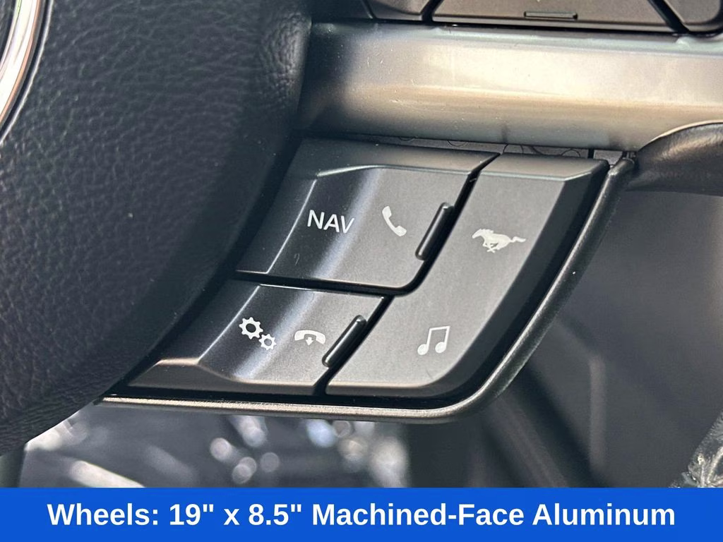 2019 Ingot Silver Ford Mustang EcoBoost Premium RWD Convertible