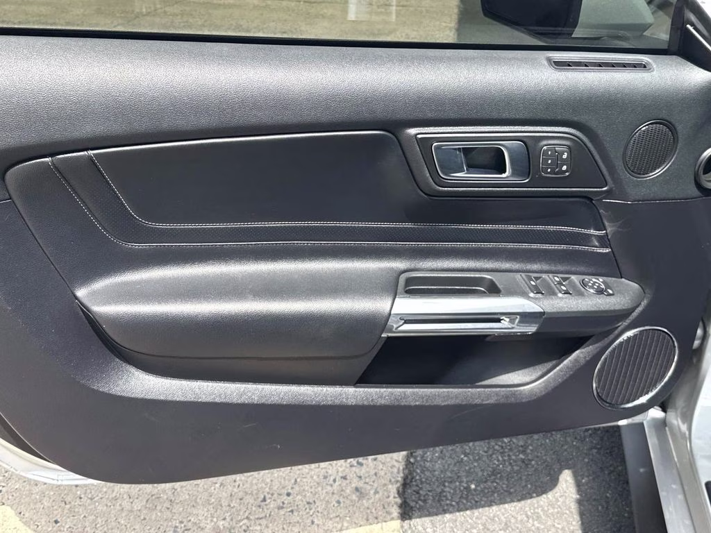 2019 Ingot Silver Ford Mustang EcoBoost Premium RWD Convertible