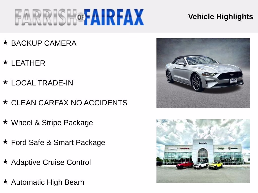 2019 Ingot Silver Ford Mustang EcoBoost Premium RWD Convertible
