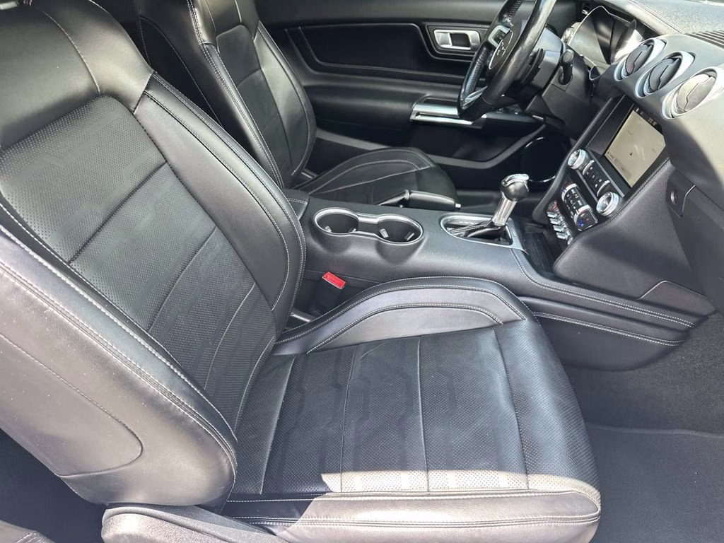 2019 Ingot Silver Ford Mustang EcoBoost Premium RWD Convertible