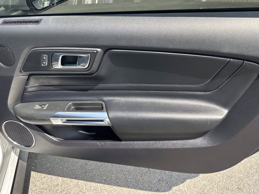 2019 Ingot Silver Ford Mustang EcoBoost Premium RWD Convertible