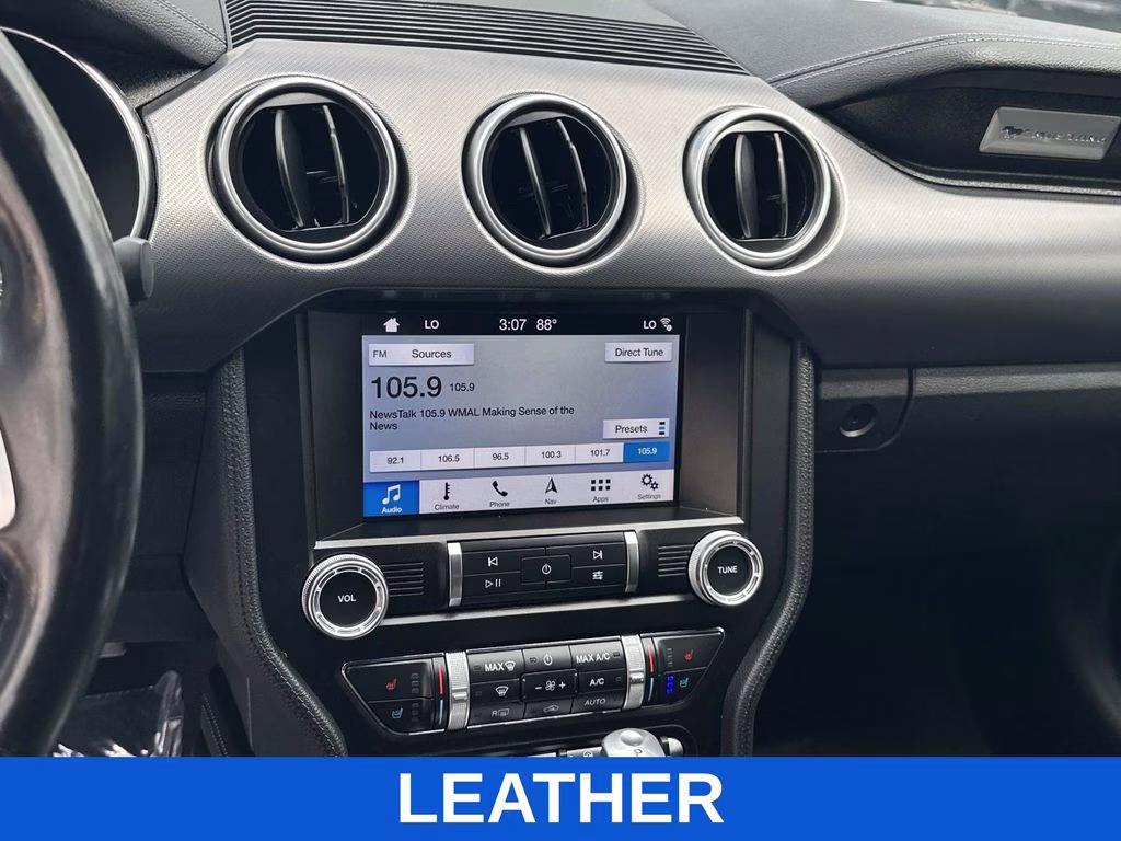2019 Ingot Silver Ford Mustang EcoBoost Premium RWD Convertible