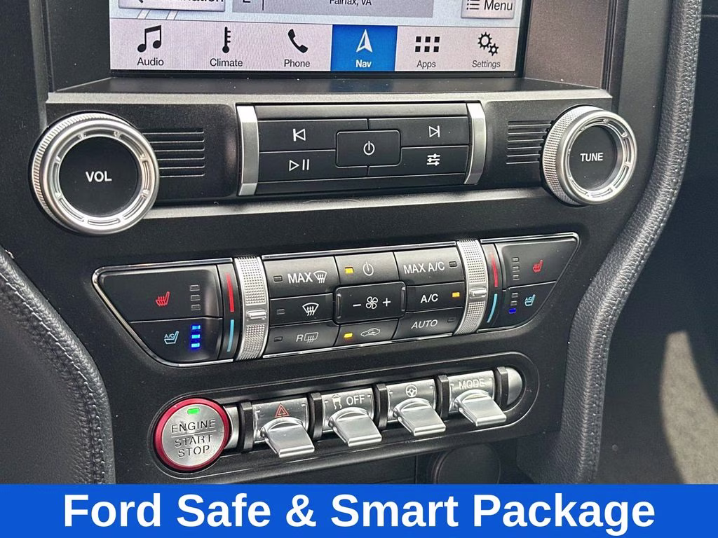 2019 Ingot Silver Ford Mustang EcoBoost Premium RWD Convertible