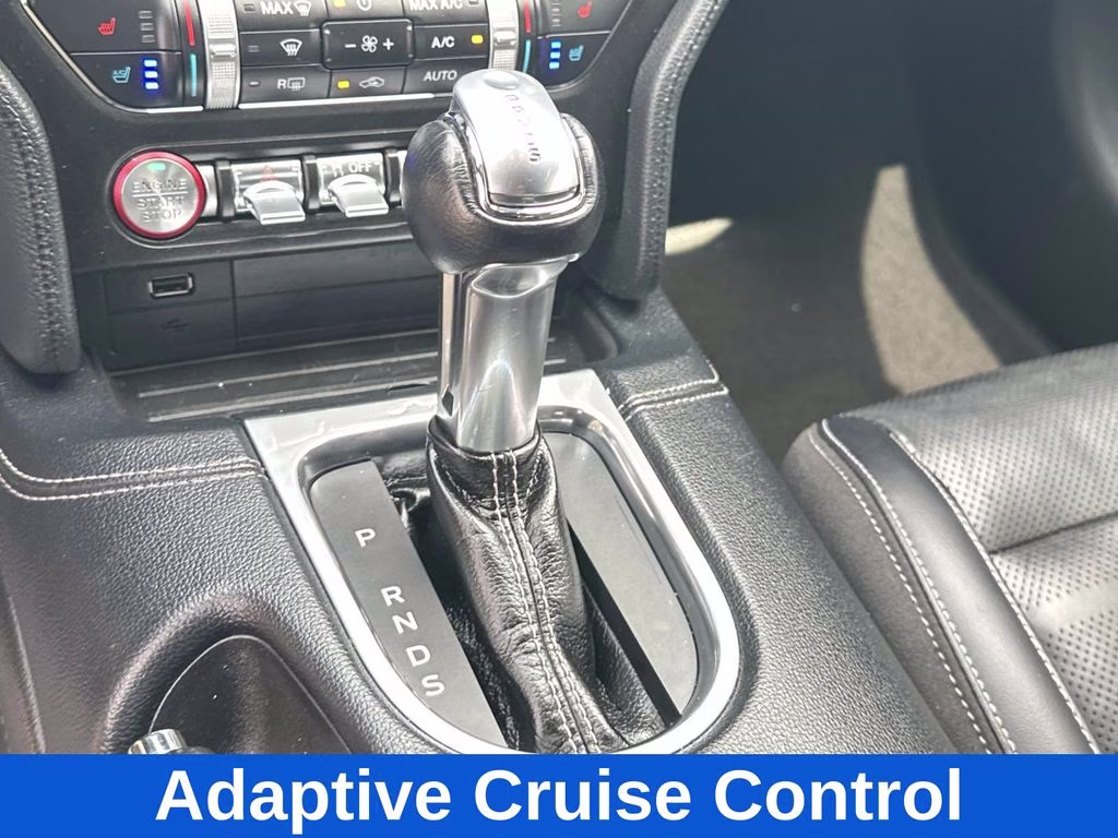 2019 Ingot Silver Ford Mustang EcoBoost Premium RWD Convertible