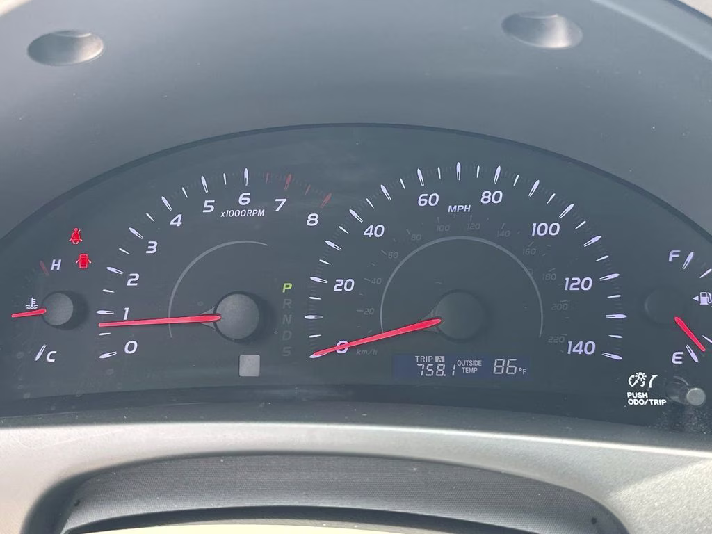 2010 Black Toyota Camry LE FWD Sedan