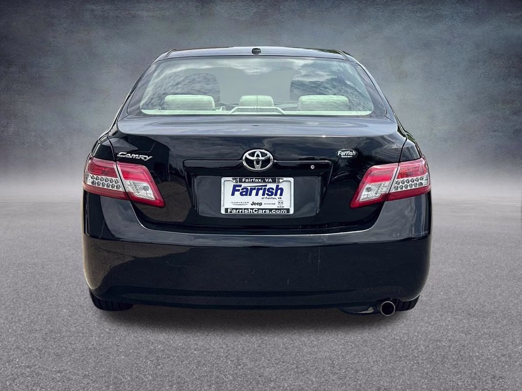 2010 Black Toyota Camry LE FWD Sedan