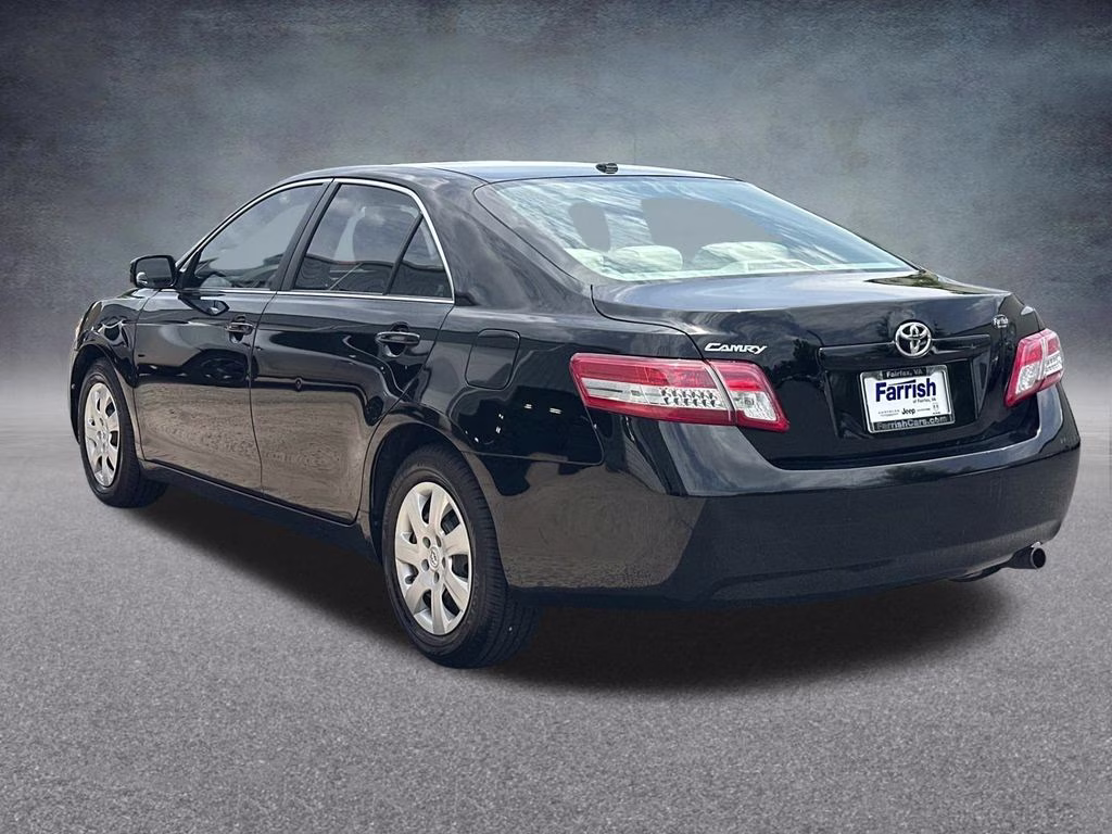 2010 Black Toyota Camry LE FWD Sedan