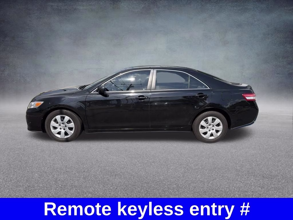2010 Black Toyota Camry LE FWD Sedan