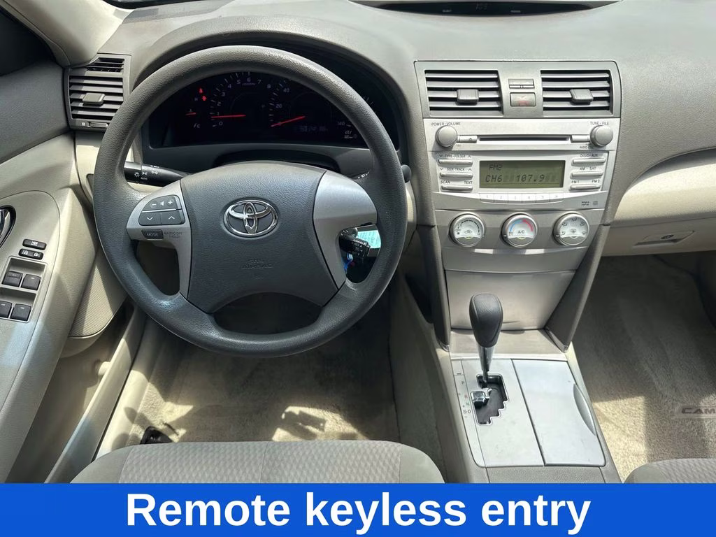 2010 Black Toyota Camry LE FWD Sedan