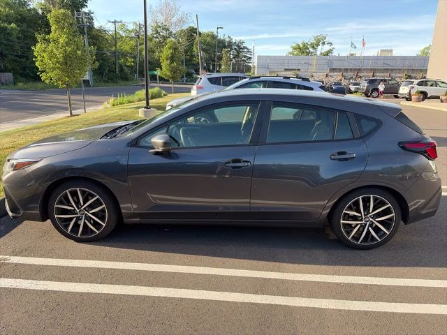 2024 Magnetite Gray Metallic Subaru Impreza Sport AWD Hatchback