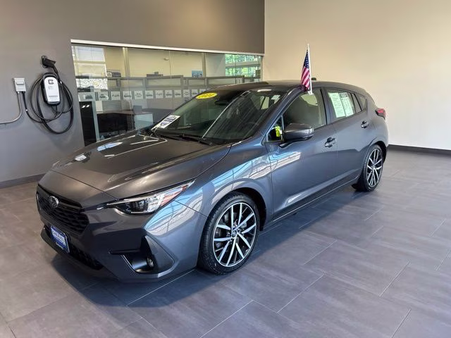 2024 Magnetite Gray Metallic Subaru Impreza Sport AWD Hatchback
