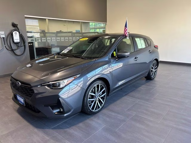 2024 Magnetite Gray Metallic Subaru Impreza Sport AWD Hatchback