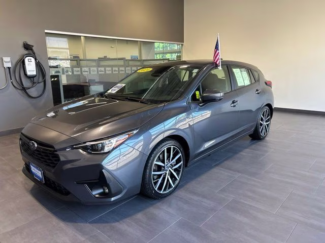 2024 Magnetite Gray Metallic Subaru Impreza Sport AWD Hatchback