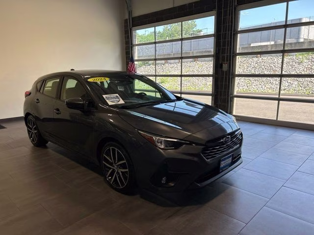 2024 Magnetite Gray Metallic Subaru Impreza Sport AWD Hatchback