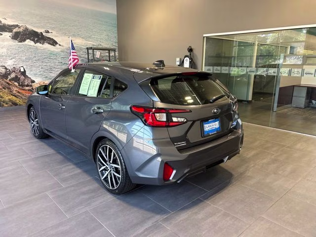 2024 Magnetite Gray Metallic Subaru Impreza Sport AWD Hatchback