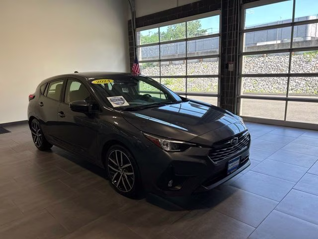 2024 Magnetite Gray Metallic Subaru Impreza Sport AWD Hatchback
