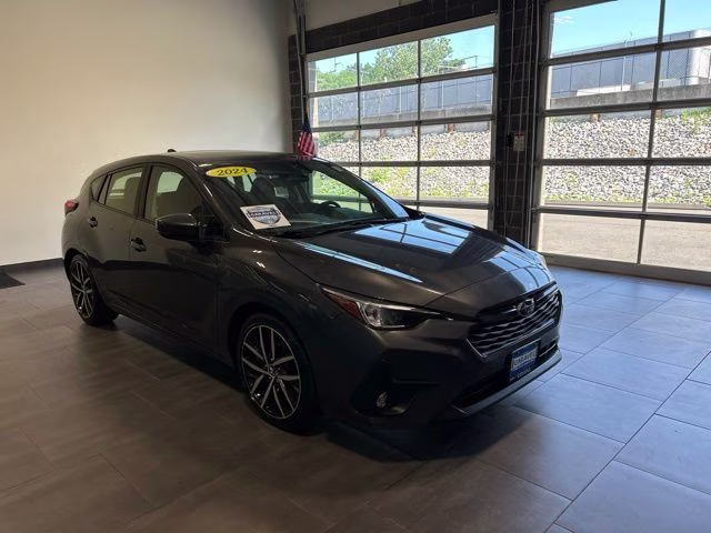 2024 Magnetite Gray Metallic Subaru Impreza Sport AWD Hatchback