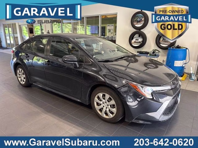 2020 Black Sand Pearl Toyota Corolla LE FWD Sedan