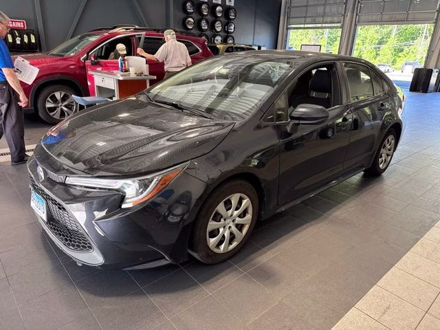 2020 Black Sand Pearl Toyota Corolla LE FWD Sedan