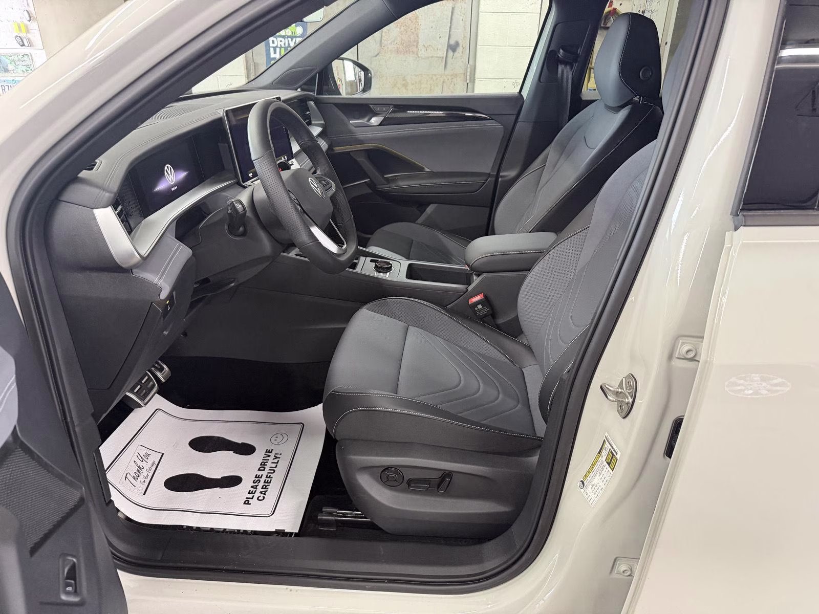 2026 White Volkswagen Tiguan SE R-Line Black AWD Crossover