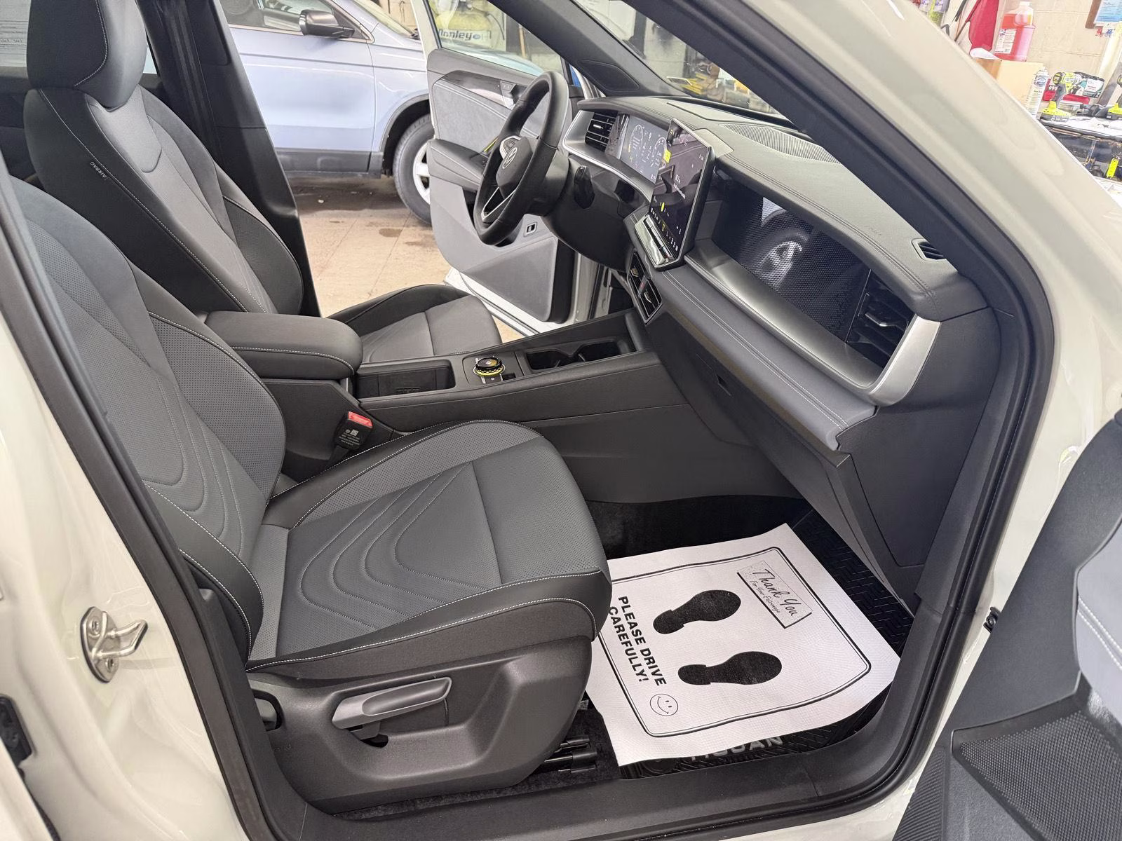 2026 White Volkswagen Tiguan SE R-Line Black AWD Crossover