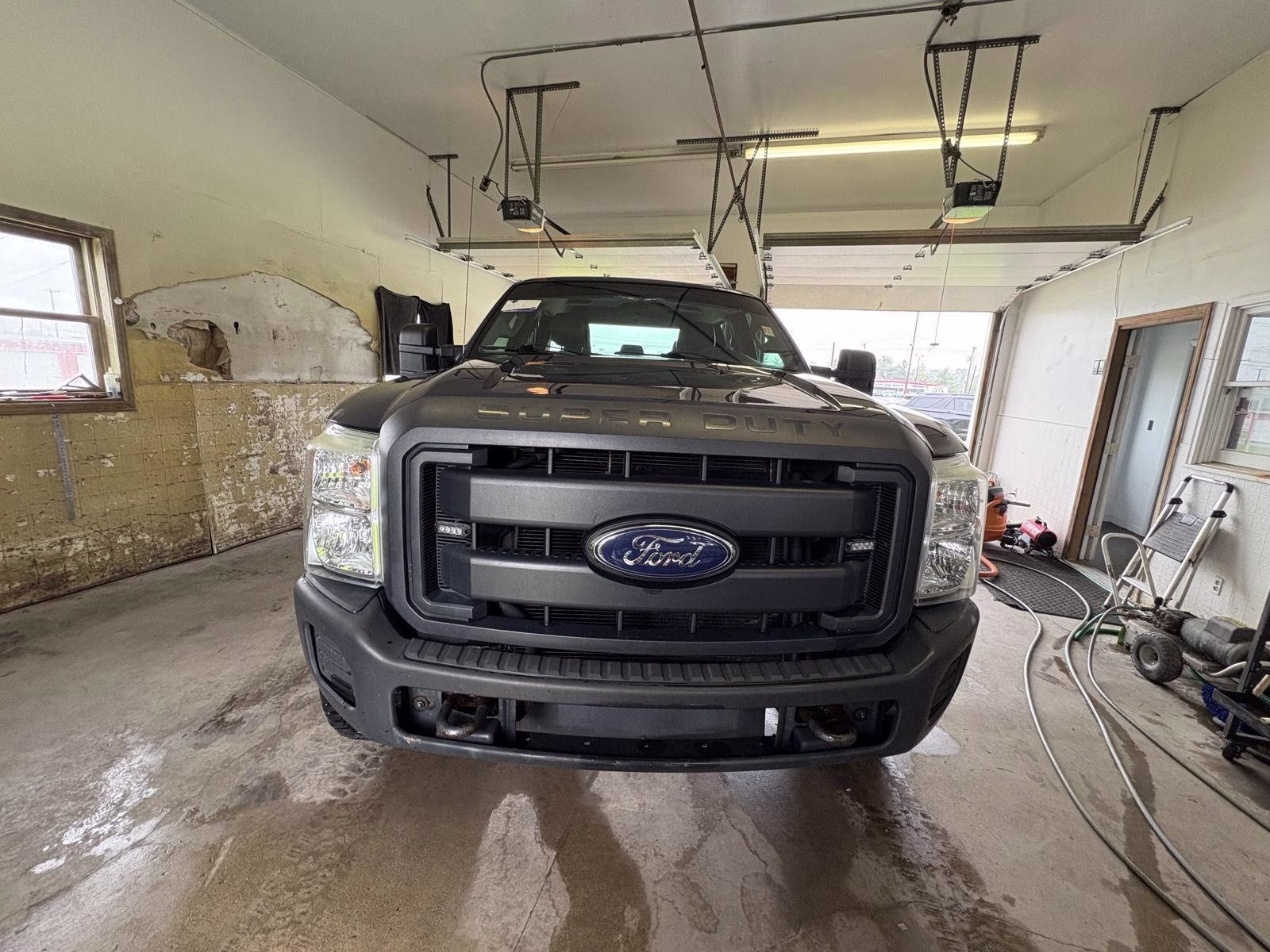 2013 Blue Jeans Metallic Ford Super Duty F-250 SRW XL 4X4 Truck