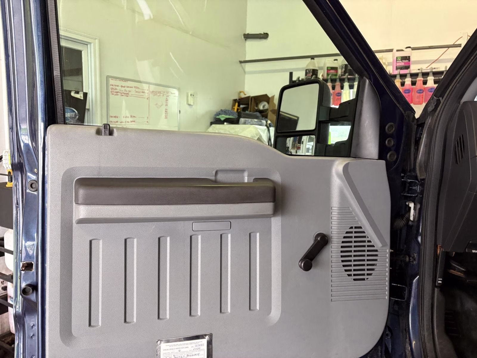 2013 Blue Jeans Metallic Ford Super Duty F-250 SRW XL 4X4 Truck
