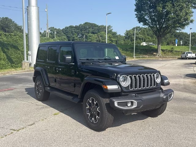 2026 Black Clearcoat Jeep Wrangler Sahara 4X4 Convertible