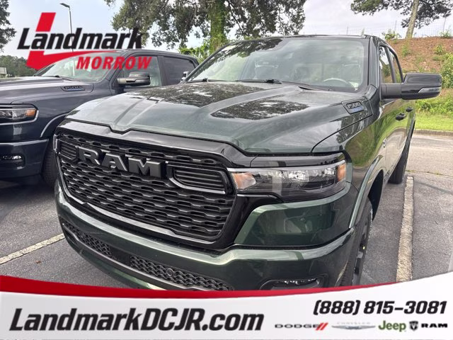 2026 Serrano Green Metallic Ram 1500 Big Horn 4X4 Truck