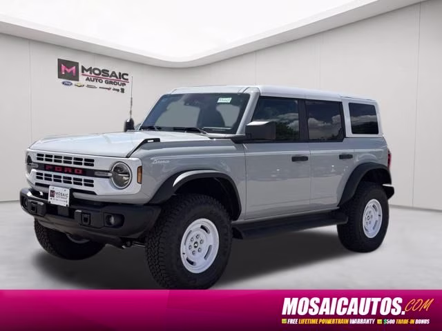 2026 Avalanche Gray Ford Bronco Heritage Edition 4X4 SUV