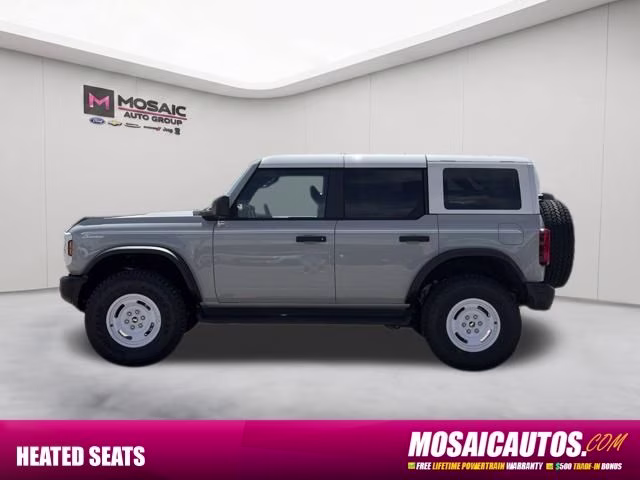 2026 Avalanche Gray Ford Bronco Heritage Edition 4X4 SUV