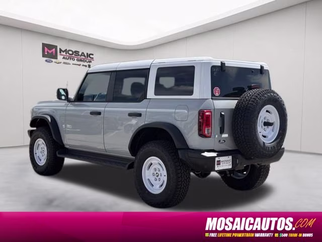 2026 Avalanche Gray Ford Bronco Heritage Edition 4X4 SUV