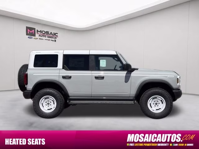 2026 Avalanche Gray Ford Bronco Heritage Edition 4X4 SUV