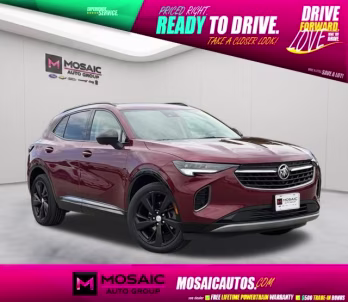 2021 Cinnabar Metallic Buick Envision Essence AWD SUV