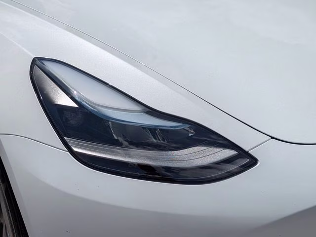 2023 White Tesla Model 3 Long Range AWD Sedan
