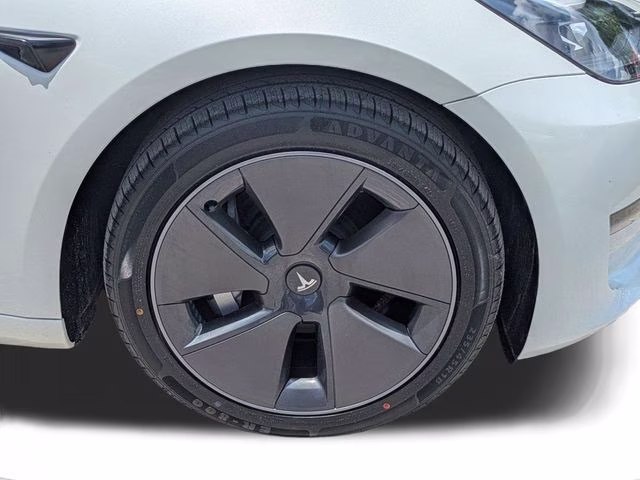 2023 White Tesla Model 3 Long Range AWD Sedan