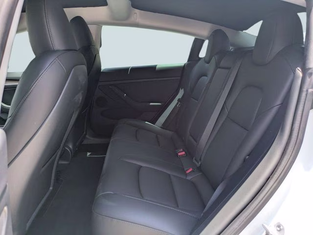 2023 White Tesla Model 3 Long Range AWD Sedan