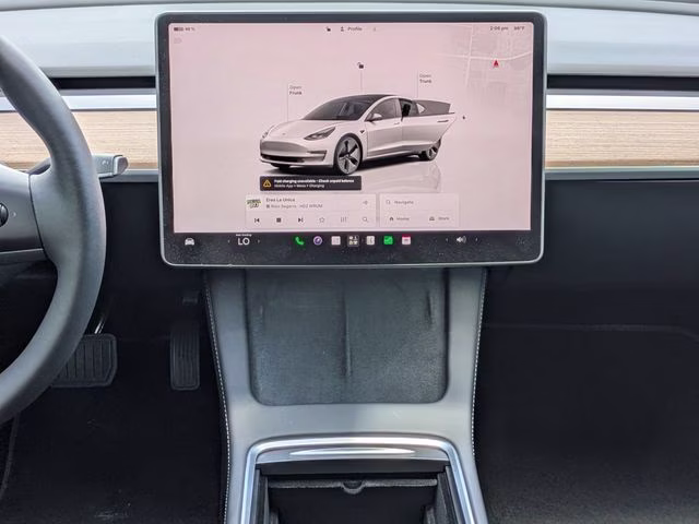 2023 White Tesla Model 3 Long Range AWD Sedan
