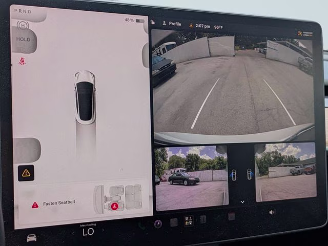 2023 White Tesla Model 3 Long Range AWD Sedan