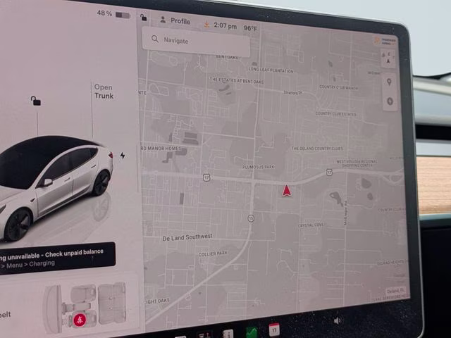 2023 White Tesla Model 3 Long Range AWD Sedan